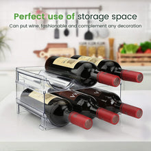Load image into Gallery viewer, Water Bottle Organizer for Cabinet, Water Bottle Storage Organizer, 2 Packs Water Bottle Storage Rack, Water Bottle Holder for Cabinet, Stackable Water Bottle Storage Rack