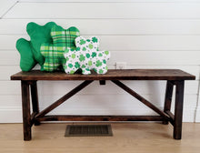 Load image into Gallery viewer, Shamrock Pillows - Set of 3