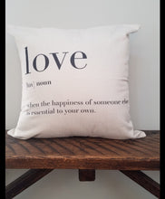 Load image into Gallery viewer, LOVE Scrabble Tiles and Pillow Cover Bundle