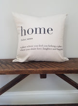 Load image into Gallery viewer, Home Definition Farmhouse Pillow Cover