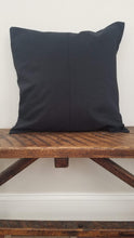 Load image into Gallery viewer, Solid Black 18"x 18" Pillow Cover