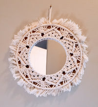 Load image into Gallery viewer, Woven Boho Mirror