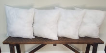 Load image into Gallery viewer, White Pillow Insert 18"x 18"- 4 Pack