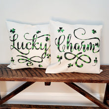 Load image into Gallery viewer, Charm St. Patrick's Day Pillow Cover