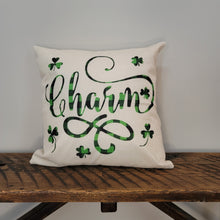 Load image into Gallery viewer, Charm St. Patrick's Day Pillow Cover