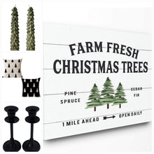 Load image into Gallery viewer, Christmas Tree Candle Tapers - Set of 2