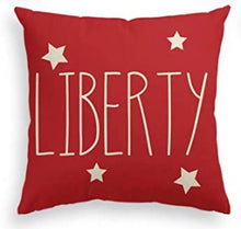 Load image into Gallery viewer, Liberty Patriotic Pillow Cover