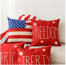 Load image into Gallery viewer, America Patriotic Pillow Cover