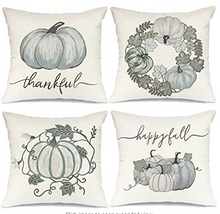 Load image into Gallery viewer, Pumpkin In Wreath Fall Pillow Cover