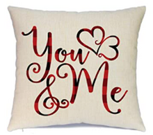 Load image into Gallery viewer, You and Me Valentine's Day Pillow Cover