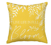 Load image into Gallery viewer, Bloom Branch Yellow Spring Pillow Cover