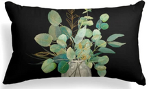Load image into Gallery viewer, Eucalyptus in Vase Spring Lumbar Pillow Cover