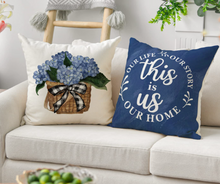 Load image into Gallery viewer, This is Us Hydrangea Pillow Cover