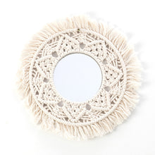Load image into Gallery viewer, Woven Boho Mirror