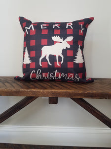 Holiday Farmhouse Pillow Covers- 4 Pack