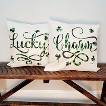Load image into Gallery viewer, Charm St. Patrick&#39;s Day Pillow Cover
