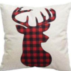 Holiday Farmhouse Pillow Covers- 4 Pack- Back Home Direct