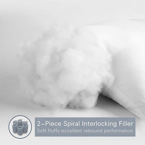 White Pillow Insert 18"x 18"- 2 Pack