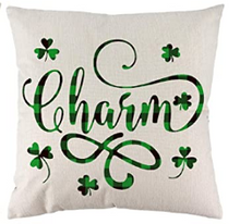 Load image into Gallery viewer, Charm St. Patrick&#39;s Day Pillow Cover
