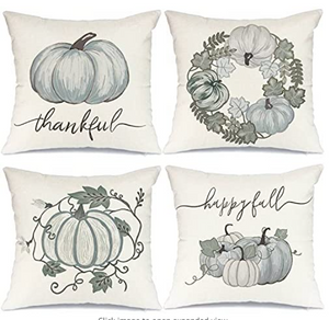 Happy Fall Pumpkins Fall Pillow Cover