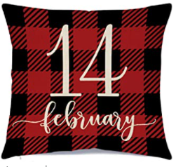 Valentine's day hotsell pillow covers