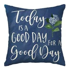 Good Day Hydrangea Pillow Cover