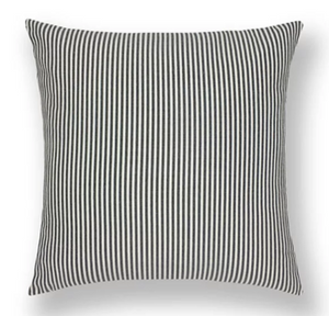 Black & White Thin Stripped Pillow Cover